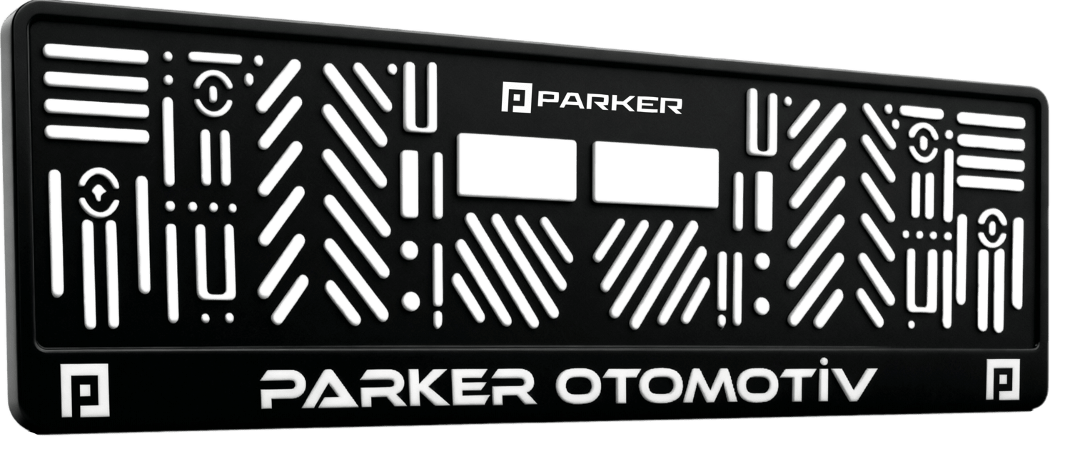 Parker otomotiv arac plakalık modelleri