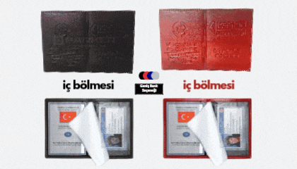 deri ruhsat kabı firmanıza özel
