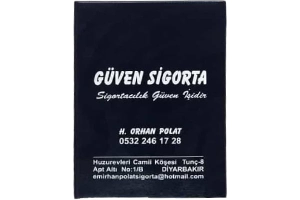 PVC kartonsuz ruhsat kabı